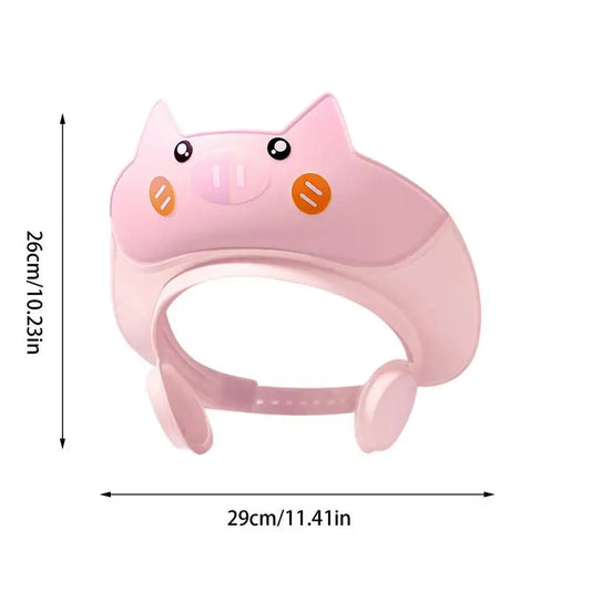 Splash Shield Bath Time Visor Pink